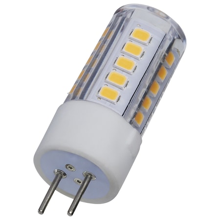 Satco 4.5 Watt T6 LED, Clear Finish, GY6.35 Base, 3000K, 12V S12318